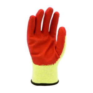 Orange Latex Grip Glove 10/XL