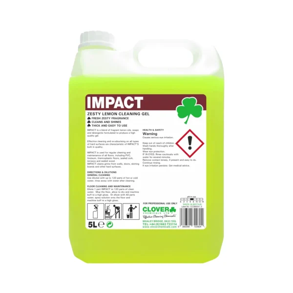 Impact Lemon Cleaning Gel 5Ltr