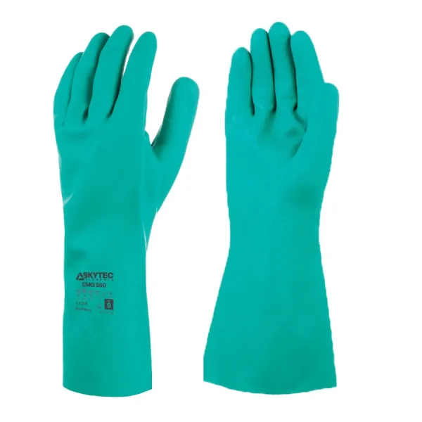 Nitrile Green Gloves (Pair)