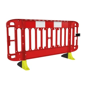 Titan 2m Barrier Red w/Yellow Feet (40)