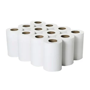 Mini Centrefeed White Wiper 12 Rolls 60m 2-ply