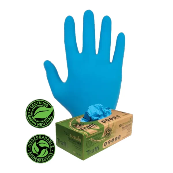 Traffi Sustain TD2 Tri Polymer Disposable Gloves (Box/100)