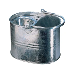 Galvanised Mop Bucket 10Ltr w/Conical Strainer