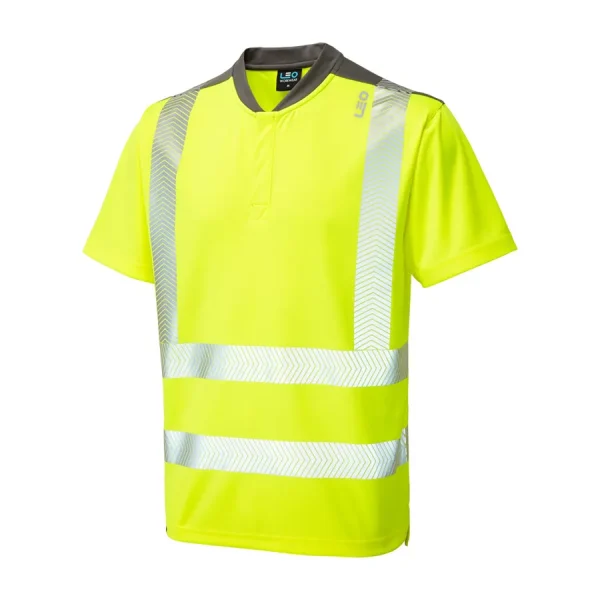 Putsborough Ecoviz Coolmax Class 2 Performance T-Shirt