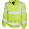 UC804 Hi-Viz Class 3 Bomber Jacket