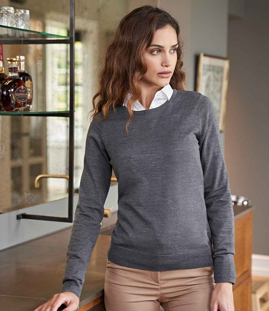 TeeJays T6006 Ladies Crew Neck Sweater | Concept Products Ltd