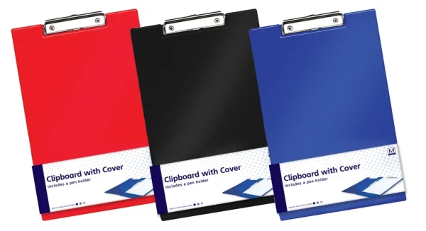 A4 Clipboard w/Cover and Pen Holder