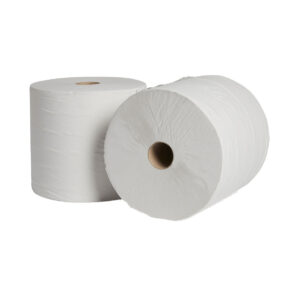 2Ply White Wiper Roll