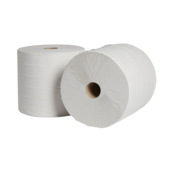 White Wiper Roll Maxi 40 2-Pack 360mx28cm 2-ply