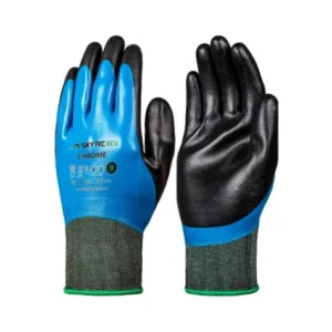 Skytec Eco Chrome Blue Gloves