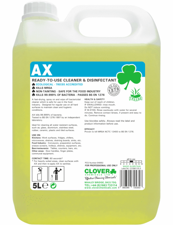 AX Bactericidal Cleaner 5L