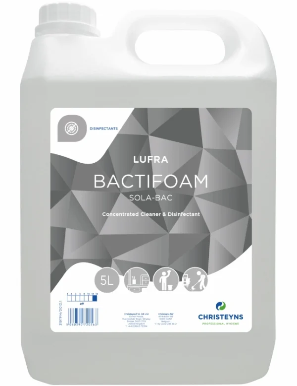 Lufra Bactifoam Heavy Duty Cleaner & Disinfectant 5L**collect only**