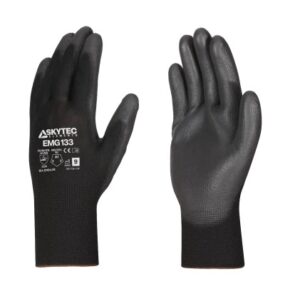 PU Palm Grip Glove Black