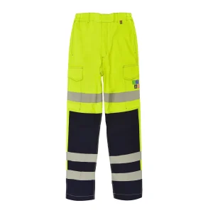 Silicon Inherent FR ARC Combat Trousers Yellow/Navy