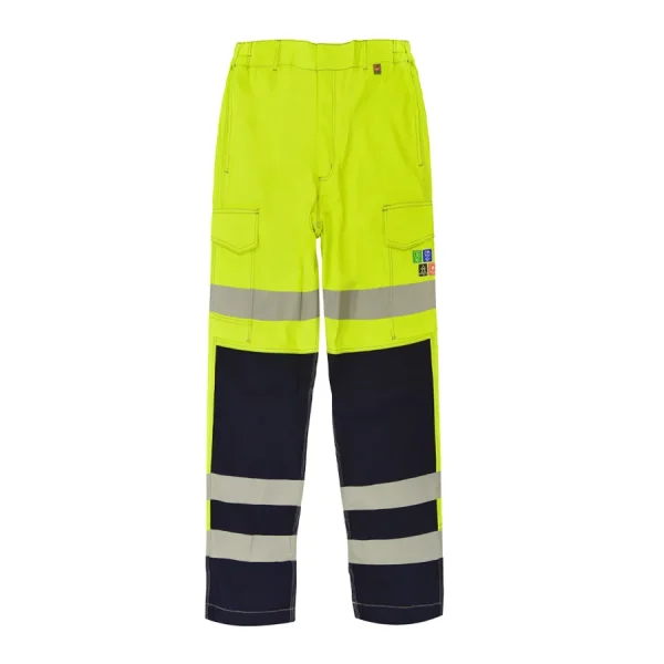 Silicon Inherent FR ARC Combat Trousers Yellow/Navy