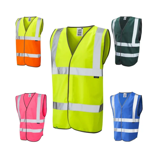 Pilton Ecoviz Coloured Reflective Waistcoat