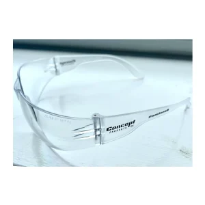 Concept Clear Anti-Scratch Safety Specs (BM18)